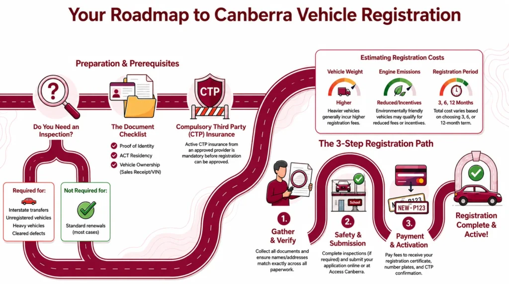 Navigating Vehicle Registration in Canberra: Documents & Process Guide 2026